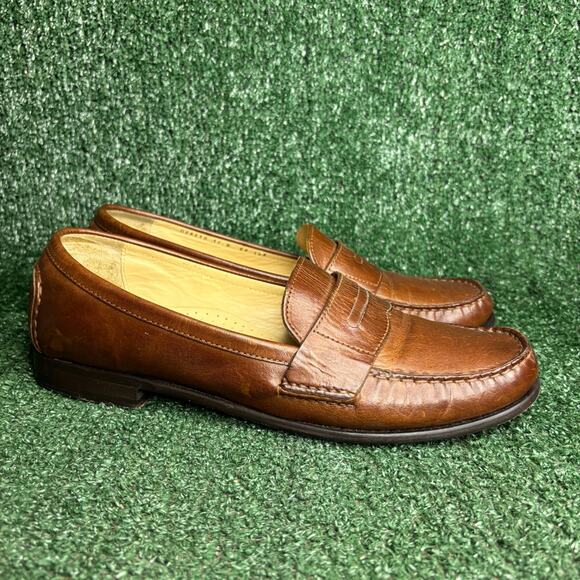 Cole Haan Shoes - Cole Haan Penny Loafers Leather Slip On Moccasin Classic Brown Womens 11 B